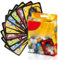 PRAOFRT 54 Blatt UNO Flip the game kartenspiel Der Kartenspiel-Klassiker für ab 3 Jahren kartenspiel kinder quartett kinder kartenspiele kinder（B）