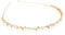 Dcsfadq Braut Haarschmuck, Gold Kopfschmuck Glänzende Kristall Bride Haarreif, Kommunion Mädchen Kranz, Eleganter Frauen Diadem Für Hochzeit