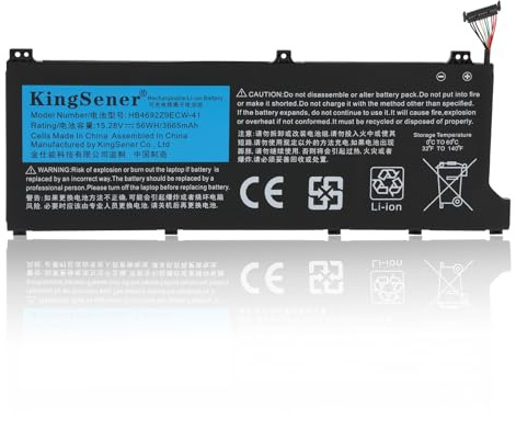 KingSener 56Wh HB4692Z9ECW-41 Laptop Akku für Huawei MateBook D 14 15.28V | 53010TVS NBL-WAQ9R WAP9R WAP9H WAQ9L NBB-WAH9P NDR-WFH9HN BoB-WAH9P 3665mAh