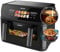 Cecotec Freidora de Aire sin Aceite de 10L con Doble Resistencia, Plancha, Grill, Air Fryer Cecofry&Grill Duoheat 10000 Essential. 2800W, Pared Divisoria Móvil, Temperatura Regulable, 10 Menús