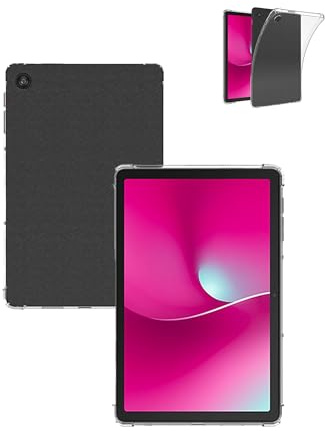 Hülle für T-Mobile REVVL Tab 2/Telekom T Tablet 2 Tablet 10.1 Zoll, yystao Airbag Soft TPU Schutzhülle, stoßfest, Kratzfest & Slim Fit, Klar