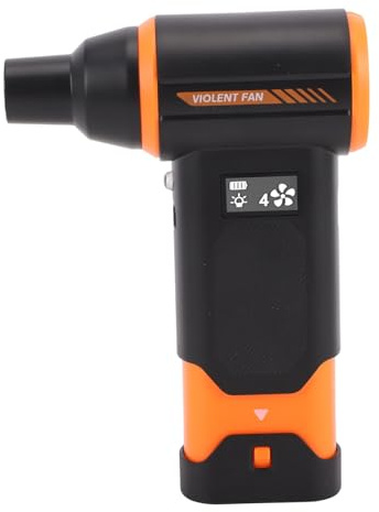 Fabater Aspirateur électrique Souffleur pour la Maison, la Voiture, L'extérieur, Nettoyeur de Poussière sans Fil avec Moteur de 130 000 Tr/min pour un Nettoyage Efficace, Matériau ABS PCBA