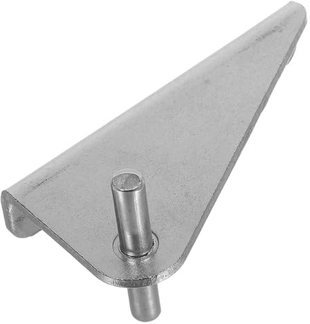 Zerodeko Large Stainless Steel Refrigerator Door Hinge Left Middle Post S03 for Commercial Freezer and Household Fridge Replacement Freezer Hinge Spare Part
