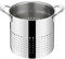 Lagostina Emozione Cestello Forato per Pastaiola in Acciaio Inox 18/10, Ø 20 cm, Cestello Scolapasta per Scolare Rapidamente gli Alimenti, con Ampi Manici Saldati, Lavabile in Lavastoviglie