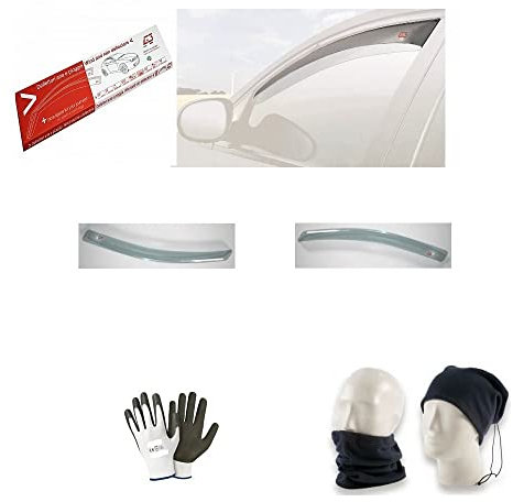 Compatible avec Renault R385T 1991-SUR (13141) DÉFLECTEURS d'air pour FENÊTRES DE Voitures, Vans ET CAMIONS Avant Pare-Vent Pare-Soleil Protection Coupe-Vent pour Verre FUMÉ