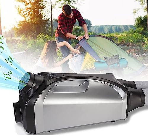 ZUMAHA Climatiseurs Mobiles Portables, Climatiseur De Tente 2550 Btu, Refroidisseur Mobile, 3 Vitesses De Vent pour Van Life, Tente De Camping, ExtéRieur, IntéRieur