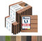 Floordirekt WPC Fliesen 30x30 cm, 2m² = 22 Terrassenfliesen, Klickfliesen, Balkonfliesen in Holzoptik - Bodenbelag für Balkon & Terrasse - wetterfest mit Drainagefunktion | Hellbraun | Royal