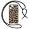 Foonary Coque pour Apple iPhone 14/Apple iPhone 13 avec Cordon de Collier, Aesthetic1 Fleur Motif Étui Housse Réglable Lanyard Corde, Souple Silicone TPU Antichoc Case pour iPhone 14 6,1, Floral 4