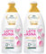 2x L'Angelica PHYTO LATTE, Bagnodoccia LATTE D'ASINA, Addolcente. 0% Coloranti, Paraffina, Parabeni e Siliconi 520ml