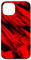 iPhone 13 Red and Black Phone Case,Cool Red Phone Cases,Black and Red Case