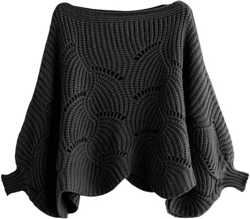 Veesper Pulloverschalpack mit Ärmeln, Warmer Strickschal