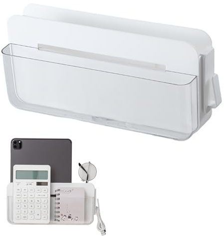 Kytpyi Organizador Mandos TV, Organizador Mando a Distancia, Soporte Mando Aire Acondicionado sin Perforación con 1 Gancho, Soporte Mando Pared para Hogar Oficina Dormitorio para Objetos Pequeños