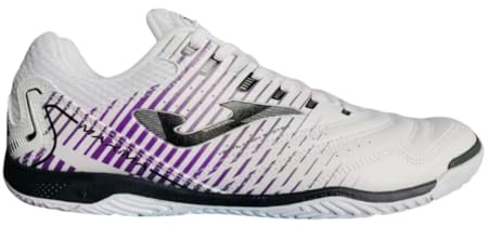 Joma Joma MAXS2632IN Chaussures de football en salle pour homme, Blanc, fuchsia, 42 EU