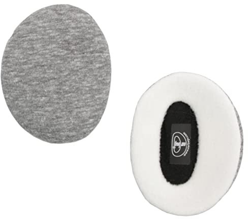 Earbags Ohrenwärmer Standard, grau meliert, M, Fleece