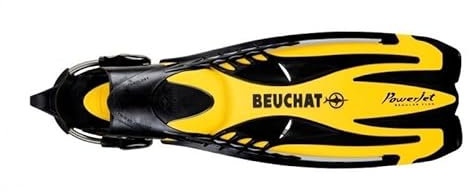 BEUCHAT Tauchflossen Powerjet verstellbar blau Atoll