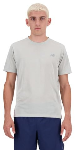 New Balance Herren Athletics T-Shirt, Grau - Athletic Grey, L