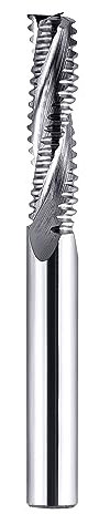 SpeTool Fresa a 3 tagli, fresa per sgrossatura, 8 mm, diametro gambo in metallo duro