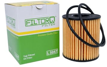 FILTORQ FILTER L 5047 Ölfilter – Ölfilter Satz mit Dichtung/Dichtungssatz kompatibel für Citroen C3 C4 C5, Peugeot 206 207 208 301 308 408 508 2008 3008 5008