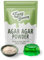 Agar Agar en Polvo Easy Yummy para Postres, Gelatina Vegana 100% Halal (250g)