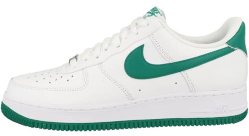 NIKE Air Force 1 '07, Sneaker Uomo, Bianco Malachite Bianco, 42 EU