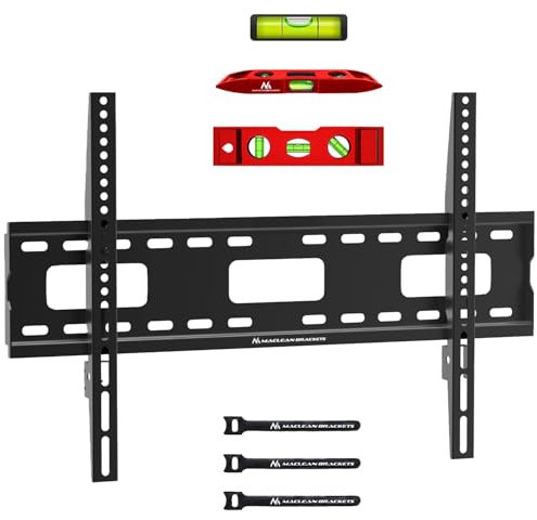 Maclean MC-419 Support Mural pour téléviseurs 32-100'' 80kg Max VESA 600x400