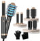 Air Styler 6 in 1- Magic Styler Airbrush Hair Stylers, 1000w Air Styler Set with Curl Straighten, Volumise, Smooth and Blow Dryer Brush for Styling, Wonderful Hot Brushes for All Hair Types