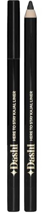 DASHL Here To Stay Kajal Liner, wasserfest und wischfest, Kohl Eyeliner, langanhaltend 24h, hochpigmentiert, aufbaubare und ultra-cremige vegane Formel