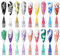 RoseFlower 18 Colors Nail Art Pens Set, 3D Nail Polish Pens Nail Design Tools, Graffiti Dotting Nail Art Drawing Paint Pen Quick Dry Waterproof Nail Art Painting Pens Kit for DIY Nail Art Design - #A