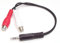 Criprix Cable Adaptador de 15cm de Audio Estéreo Mini Jack de 3,5mm Macho a 2x RCA Hembra