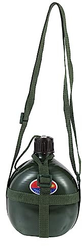 NAMOARLY Botella De Agua para Acampar Cantina De Agua Resistente Al Desgaste Botella De Portátil para Actividades Al Aire Libre y Viajes