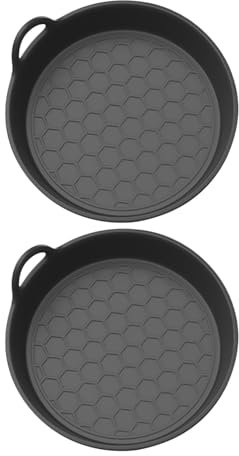 Coster de automóvil, Posavasos para el portavasos para el Coche, 2 Piezas Inserto de Copa de Silicona sin Deslizamiento Inserto, Elegantes Accesorios Interiores automotrices para Viajes por Carretera