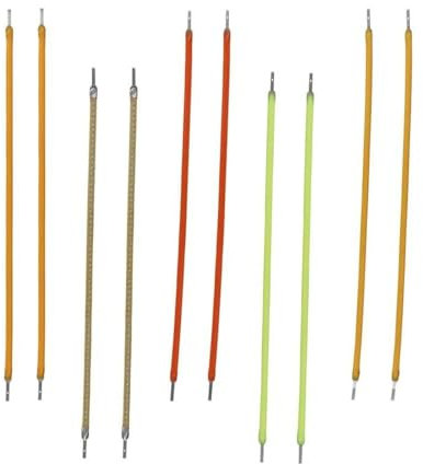 WYLIELAMSH Ein Set (10 STÜCKE) COB 3V Flexible LED Filament DIY Lampe Teile Diode Beleuchtung Strip Dekoration 60MM