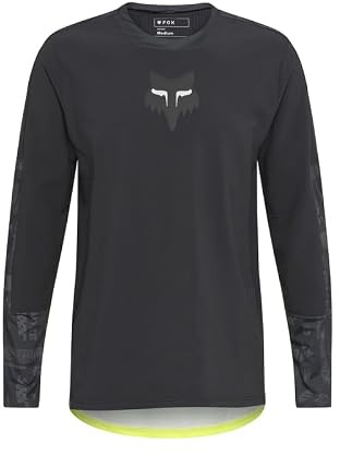 Fox Unisex Long Sleeve Cycling Jersey Defend Thermal LUNAR SE Black L Sunsuit, Schwarz, L
