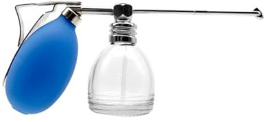 VALICLUD 1 Botella Pulverizadora Para Hombres Para Después Del Para Barbería Portátil Dispensador De Polvos Rellenable De Vidrio