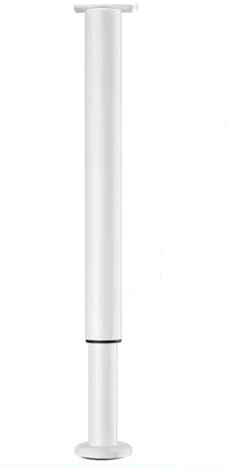 Patas Telescópicas para Mesa,Pies Regulable de Mesa,Patas Extensibles de Acero(Blanco,72~110 CM)