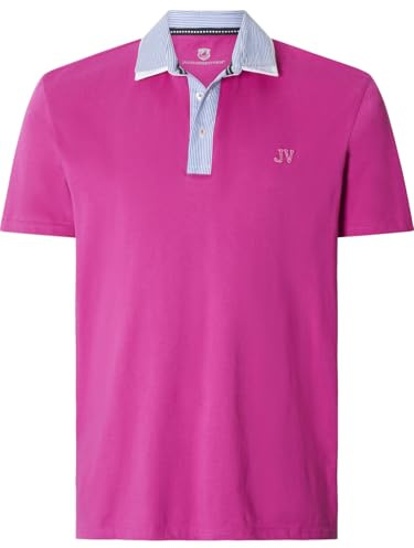 Jan Vanderstorm Herren Poloshirt Danhy | aus reiner Baumwolle, große Größen L–7XL, Kurzarm, modernes Doppelkragen-Design, lässige Seitenschlitze für optimalen Sitz
