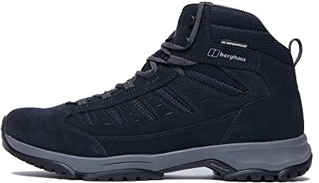 Berghaus Men's Expeditor Trek 2.0 Waterproof Walking Boots | Highly Breathable | Tough Grip, Navy/Black, 11