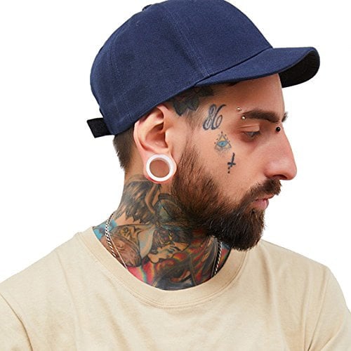 CLAPE Short Brim Cap Herren Damen Basecap Kurzer Schirm Cotton Twill Baseball Cap Stylish Trucker Dad Hat