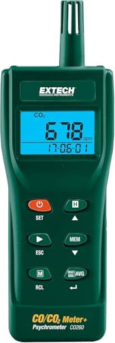 Extech CO260 Indoor Air Quality CO / CO2 Meter