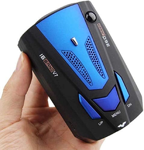 MASO Nuovo rilevatore radar velocità auto 360 gradi V7 GPS polizia sicuro allarme vocale 16 banda