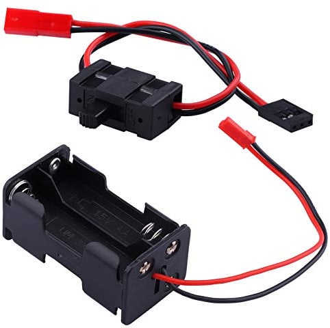 Hobbypark AA Battery Holder & On/Off Switches for RC Models