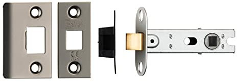 Carlisle Brass BTL30 BTL30MBRZ CE B/T Tubular MORTICE Latch Square, Matt Bronze, 76mm / 3
