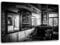 Feeby Wandbild XXL für Wohnung Wandbild Kunst Schwarz-Weiß 120x80 cm