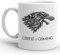 CiderPressMugs® Game of Thrones Mug -Coffee is Coming - House Stark Shield Gifts for Women Men