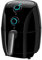 Cecotec Heißluftfritteuse 1,5 L Cecofry Compact Rapid Moon. 900 W, Ohne Öl, Thermostat, einstellbare Temperatur bis 200ºC, Timer 30 min, Kapazität 400 g Kartoffel, Schwarz