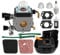 AUTOKAY FS55 FS55R FS45 Carburetor Compatible With Stihl FS38 FS46 FS55C FC55 FC75 FS310 FS45C FS45l FS55R FS74 FS75 FS76 FS80 FS85 HS45 HS75 HS80 HS85 String Trimmer Weed Eater Carb C1Q-S97 C1Q-S186