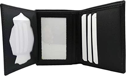 Portemonnaie Modell 801 Nationalpolizei (CNP), Schwarz