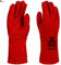 BricoLoco.com Guantes trabajo soldador. Soldadura profesional eléctrica hilo, electrodo. Largo 350 mm. Piel vacuno serraje. Forrados y cómodos. Talla 9. (1)