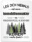PR Print Royal Berufe Blech-Schild - Leg Dich Niemals mit einem Immobilienmakler an - Lustiges Geschenk Büro, Job, Arbeit, Kollegen, Freunde, Metall-Poster - Querformat A3