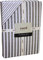 Yard Hebden Mélange Stripe Cotton Duvet Set – Ultra Soft Reversible Striped Bedding (Grey – Super King)